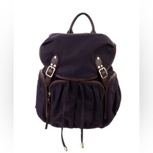 MZ Wallace Marlena Plum Purple Nylon Bedford Medium Backpack